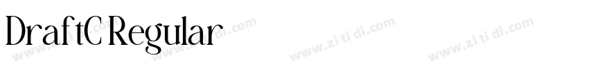 DraftC Regular字体转换 DraftC Regular字体转换